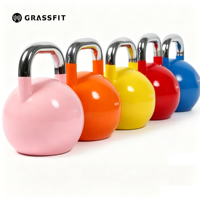 Ensemble de kettlebells HYROX personnalisés de qualité compétition, équipement de fitness professionnel pour l'entraînement fonctionnel, entraînement en salle de sport