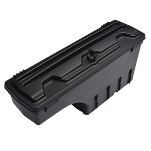 Boîte <span class=keywords><strong>de</strong></span> <span class=keywords><strong>rangement</strong></span> verrouillable en acier inoxydable, boîte à outils pour lit <span class=keywords><strong>de</strong></span> <span class=keywords><strong>camion</strong></span> avec tiroirs pour dodge ram tacoma f150 - Product Image 2