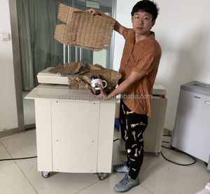 Điện chất thải nhỏ các tông sóng carton Shredder tráng giấy băm nhỏ Máy cắt Schneider động cơ để đóng gói - Product Image 1