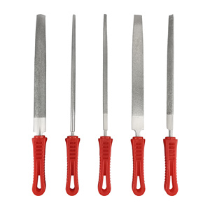 Grande <span class=keywords><strong>lime</strong></span> <span class=keywords><strong>ronde</strong></span> en acier allié émeri et diamant de qualité industrielle pour le meulage de la pierre de jade et du métal. - Product Image 2