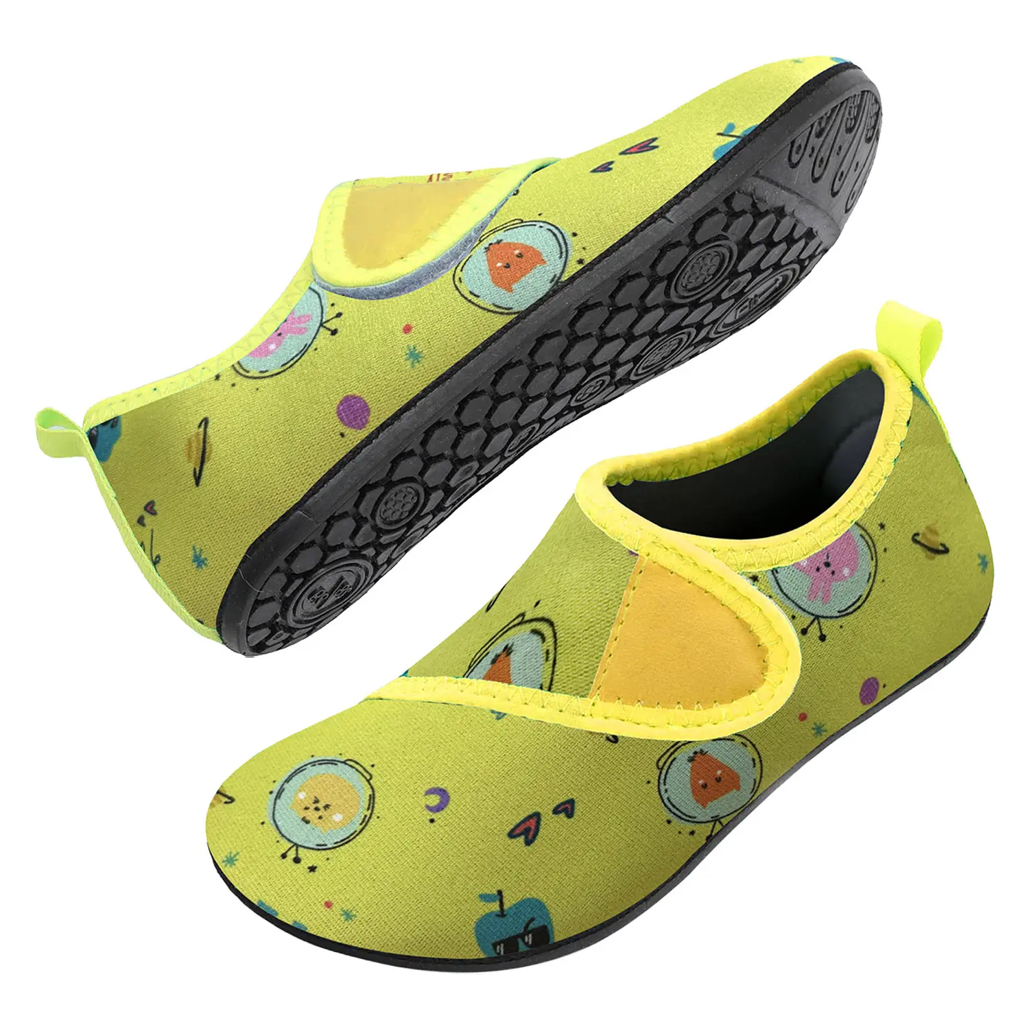 Moda Água Salgada Mar Anti Slip Outsole Sapatos de água durável Criança Praia Meias Sapatos Custom Kids Aqua Shoes