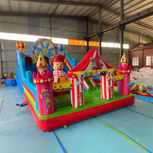Casa inflable grande para exteriores, Castillo de salto de grado comercial para fiestas infantiles y servicios comerciales de alquiler - Product Image 2
