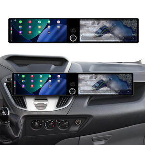 Radio MOOKAKA Dual de 12.3 Pulgadas para <span class=keywords><strong>Transit</strong></span> <span class=keywords><strong>Custom</strong></span> 2012-2017, Reproductor de Video con Pantalla Táctil Inalámbrica CarPlay, 4G Android 14 <span class=keywords><strong>GPS</strong></span> - Product Image 1