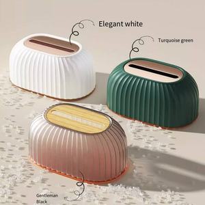 กล่องใส่กระดาษทิชชูแบบป๊อปอัพหรูหราอเนกประสงค์กล่องเก็บกระดาษเรียบง่ายทันสมัย - Product Image 5