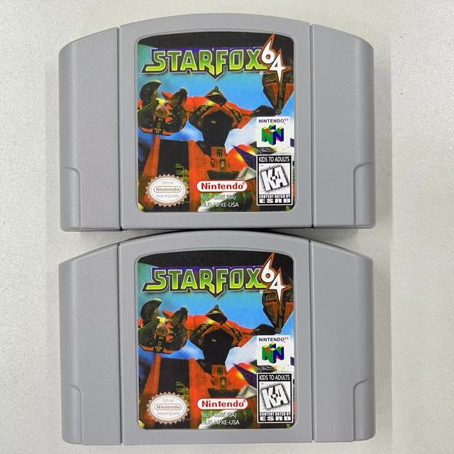 Drop Shipping N64 US Local Stock N64 Video Game Cartridge STAR FOX 64 English Language USA Version for N64 Console