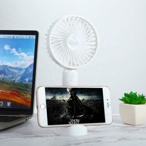 2026 New Arrivals <b>Usb</b> Rechargeable Portable With Phone Holder Best Selling Products Handheld <b>Mini</b> <b>Fan</b> - Product Image 2