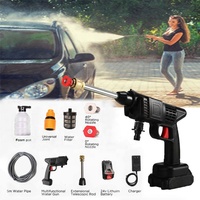 Nettoyeur haute pression portable sans fil pour voiture, mini pistolet à eau sans fil 12V 24V 48V, machine de lavage de voiture haute pression