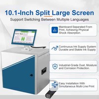 Uyin S1000 Automatische Cij Kleine Karakter Inkjetprinters Voor Platte En Gebogen Oppervlakken Voor Markering En Codering In Het Portugees