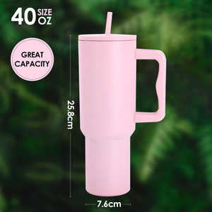 แก้วเก็บความร้อนสแตนเลสพร้อมหลอดดูดดีไซน์ไม่ให้รั่วขนาด40ออนซ์พร้อมหลอดดูดสำหรับงานโปรโมชั่นพิเศษออกแบบได้304 - Product Image 5