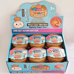 Juguete Sensorial Antiestrés de Peluche Suave con Forma de Bollo, Juguete de Peluche Antiestrés de Dibujos Animados, Regalos de <span class=keywords><strong>Navidad</strong></span> para Niños y Adultos - Product Image 3