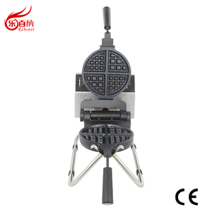 <span class=keywords><strong>Gaufrier</strong></span> <span class=keywords><strong>belge</strong></span> électrique <span class=keywords><strong>rotatif</strong></span> commercial à contrôle numérique antiadhésif (WB-04A) - Product Image 4