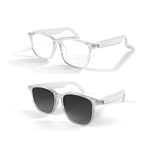 Gafas Inteligentes Unisex con IA para Música/Llamadas en HD - Lentes Graduadas Intercambiables, Bluetooth 5.3, Resistentes al Agua IPX4 - Product Image 1