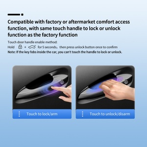 Kit de clé intelligente EASYGUARD PKE pour les classes A/B 2019- GLA GLB GLE GLS EQB avec bouton de démarrage OEM et accès confortable - Product Image 6