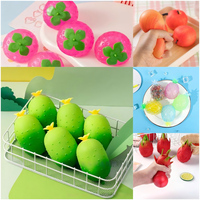 Jouet à presser pastèque Kawaii - Anti-stress souple en EVA, personnalisable avec logo, cadeau d'entreprise pour fêtes, pour les 5 ans et plus