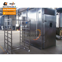 Haute efficacité électrique poulet fumée maison saucisse poisson fumer Machine entièrement automatique fumoir four