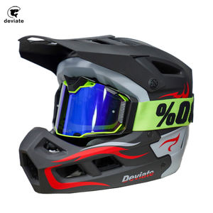 <span class=keywords><strong>Casque</strong></span> de sécurité intégral DEVIATE certifié CE EN1078 CPSC1203, matériau PC+EPS, 680g, VTT de descente, course tout-terrain, BMX - Product Image 1