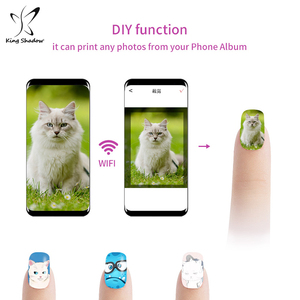 Hot Sell Electric Portable Nail Art Machine WiFi 3D Nail Polish Printer 5 Finger Artificial Nails Commercial Use 7-inch - Product Image 4