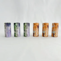 Emballage de baume à lèvres et de déodorant en tube de papier sans plastique, 100 % biodégradable, recyclable, fait main, écologique et personnalisé