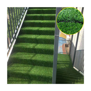 Holesale-alfombra de césped <span class=keywords><strong>artificial</strong></span> para jardín, Alfombra de césped sintético para exteriores, <span class=keywords><strong>color</strong></span> verde duradero - Product Image 1