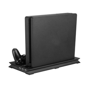 Şarj istasyonu dikey stant soğutma fanı + <span class=keywords><strong>PS4</strong></span> ince konsol standı için çift USB denetleyici şarj şarj standı - Product Image 5
