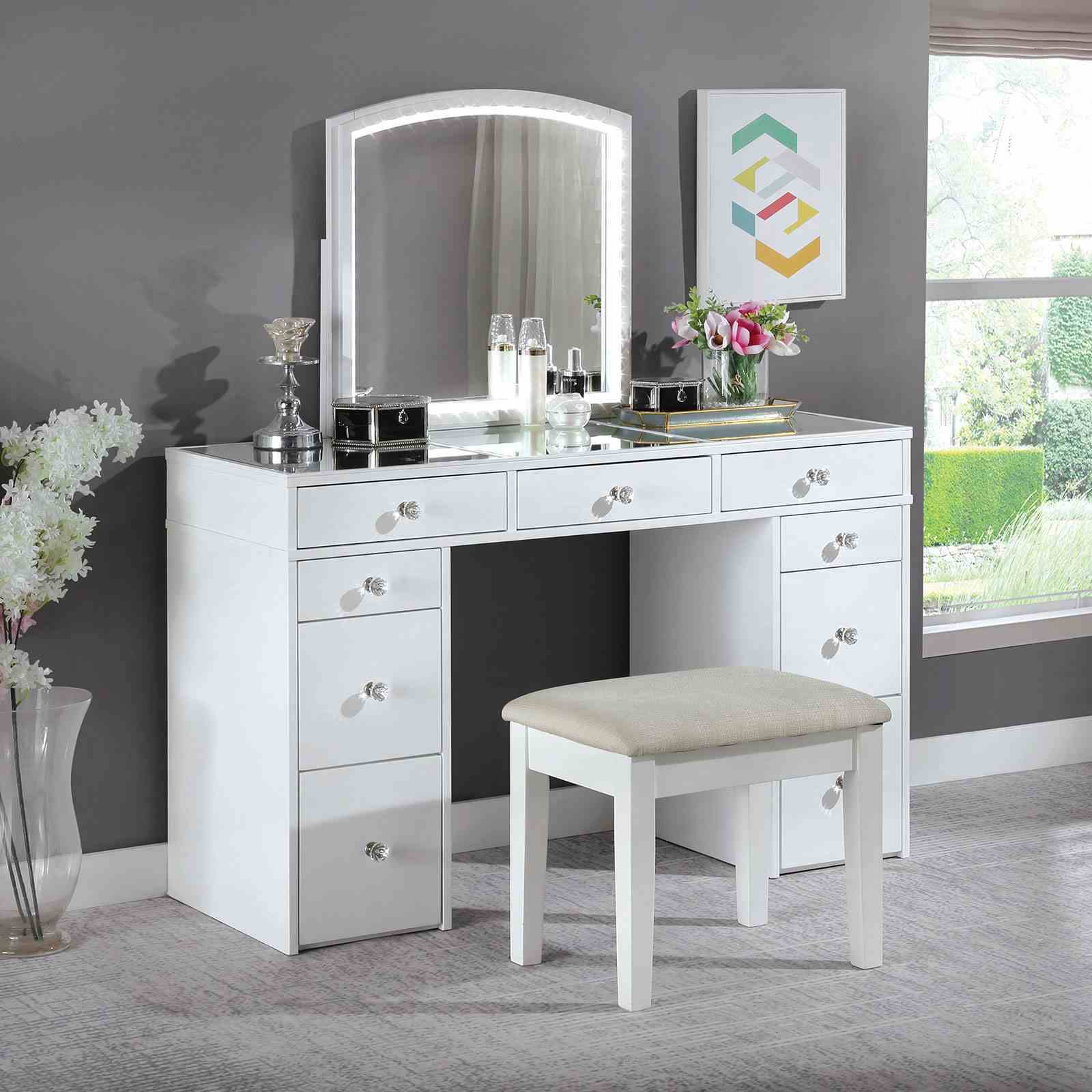 Blanc + MDF