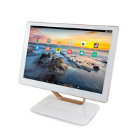 Proveedor de Sistemas POS de Caja Registradora de 15.6 Pulgadas, Carcasa de Aleación de Aluminio, Pantalla Táctil, Sistema POS Todo en Uno, Venta al por Mayor