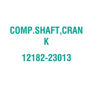 OEM CRANK 12182-23013 COMP SHAFT CRANK untuk mesin KUBOTA suku cadang mesin