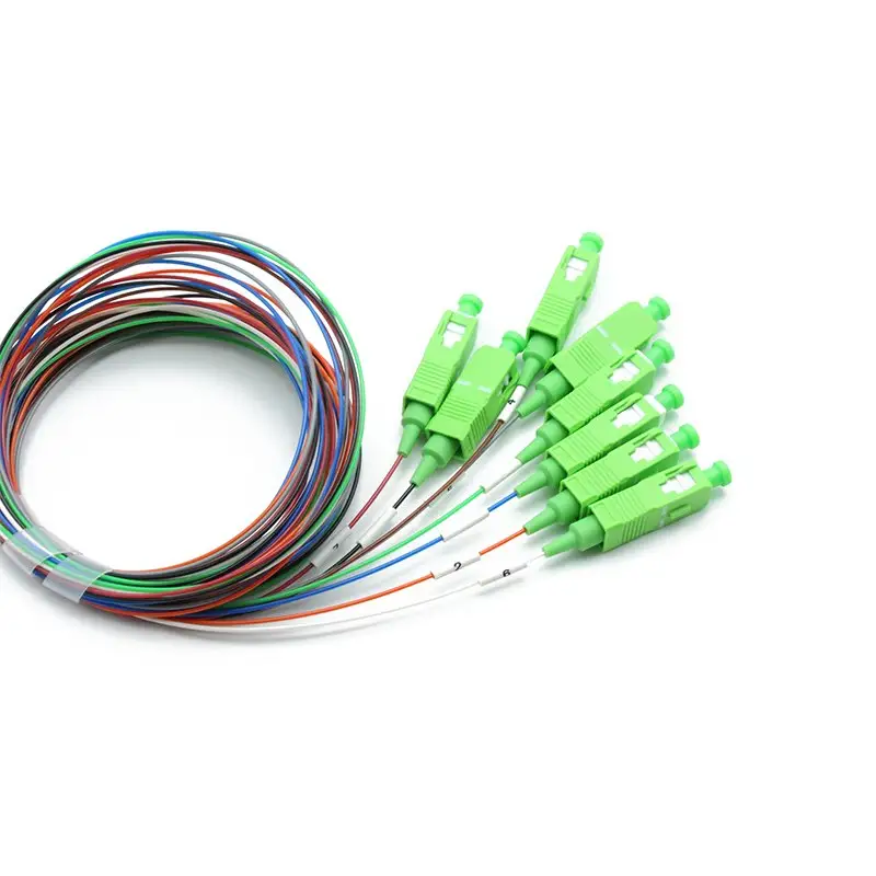 Divisor PLC de fibra óptica pasiva, divisor SC/APC LC/APC 1*4 1*8 1*16 para FTTX, precio de fábrica, gran oferta