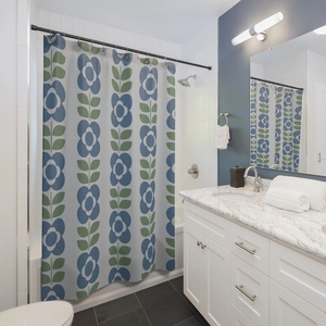 <span class=keywords><strong>Rideau</strong></span> <span class=keywords><strong>de</strong></span> <span class=keywords><strong>douche</strong></span> floral botanique aquarelle en tissu 100 % polyester à séchage rapide, imprimé <span class=keywords><strong>vert</strong></span> <span class=keywords><strong>sauge</strong></span> neutre pour salle <span class=keywords><strong>de</strong></span> bain moderne - Product Image 4