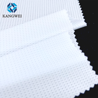 Tissu de sublimation en maille papillon GRS Ace 130 g/m² ultra léger à séchage rapide en polyester et élasthanne pour vêtements et tenues de tennis pour femmes