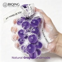 Jabón Artesanal de Uva Orgánico en Barra, Recuerdo de Boda, Regalo, Desodorante para Vestíbulo de RV, Jabón Limpiador Facial y Corporal para el Hogar, OEM