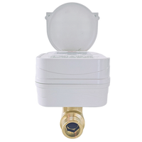 Compteur d'eau intelligent à commande de vanne ultrasonique RS485 avec protocole Modbus pour facturation prépayée et coupure à distance pour système AMR