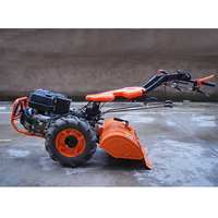 Motoculteur à essence OO Power, haute productivité, multifonctionnel, pour usage agricole, alimenté par moteur