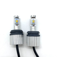 T7 40W blanc jaune couleur LED ampoule voiture clignotant indicateur de stationnement feu de recul DRL pause lumière fort décodage