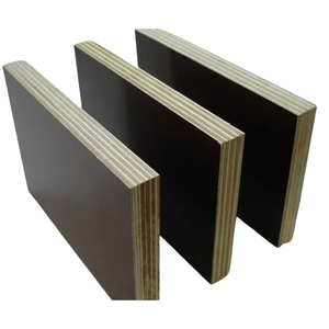 Plex <span class=keywords><strong>marino</strong></span> impermeabile 15Mm 18Mm 3/4 marrone <span class=keywords><strong>compensato</strong></span> con rivestimento in pellicola nera - Product Image 4