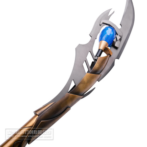 <span class=keywords><strong>Loki</strong></span>'s chitaurii scettro forgiato a mano <span class=keywords><strong>loki</strong></span> puntelli in metallo puntelli cosplay - Product Image 4