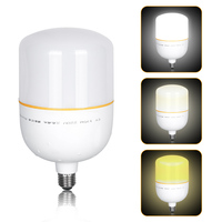 Ampoules LED de photographie bicolores 3 modes 3200K-5600K avec base E27, 135W, alimentées en courant alternatif, éclairage vidéo de studio
