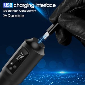 Hot Selling Wireless <b>Rotary</b> Tattoo <b>Machine</b> Kit Complete Set with Battery and Needles for Body Art Professional Use - Product Image 6