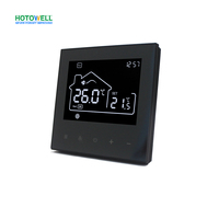 Thermostat numérique pour unité de ventilation à effet de vapeur, 2 tuyaux avec Modbus RS485, ventilateur EC, commande de vanne 0-10V, alimentation 24VDC