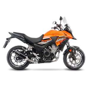 Sistema di scarico Nero moto per Honda CB 500X2017-2018 modello 17918 - Product Image 1