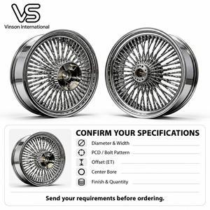 Roue à rayons chromée de 21 pouces pour moto, spécifications personnalisées, vente en gros - Product Image 6