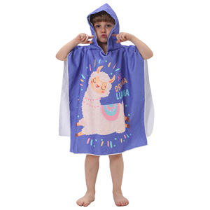 MB066 Baño unicornio Toallas <span class=keywords><strong>Frozen</strong></span> <span class=keywords><strong>Toalla</strong></span> <span class=keywords><strong>de</strong></span> baño Poncho Toallas <span class=keywords><strong>de</strong></span> microfibra para niños Niñas unicornio - Product Image 3