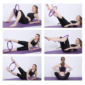 CZFIT Pilates <b>Ring</b> Five-piece Set <b>Stretch</b> Band Resistance Band 25cm Yoga Microphone Ball Pilates Ball Yoga <b>Ring</b> Combination - Product Image 4