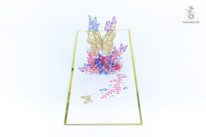 Cartes de voeux artisanales pop-up 3D Art en papier créatif sur le thème des animaux pour événements, fêtes, festivals, occasions spéciales, cartes-cadeaux - Product Image 2