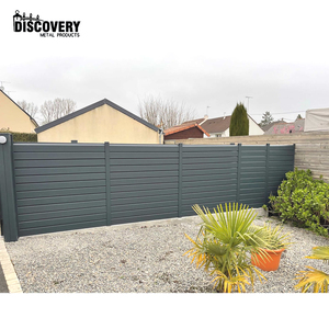 <span class=keywords><strong>Conception</strong></span> de clôture à persiennes <span class=keywords><strong>en</strong></span> aluminium nouvellement conçue pour le <span class=keywords><strong>jardin</strong></span> clôture de maison au design moderne <span class=keywords><strong>en</strong></span> aluminium - Product Image 4