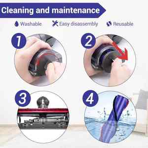 Aspirador de plástico PP Aspirador de mano universal Limpiador de alfombras <span class=keywords><strong>Accesorios</strong></span> para cabezales de cepillo - Product Image 3