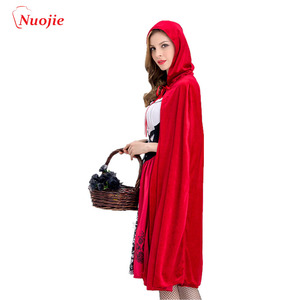 Cosplay Costume di Halloween Per Adulti Cosplay Abiti Up Poco Cappuccio di Guida <span class=keywords><strong>Rosso</strong></span>// - Product Image 4