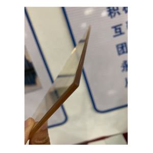 סין מכירה הטובה ביותר 4 מ "מ 5 מ מ" מ קמין דלת קמין עם הדפס משי שחור מעוקל זכוכית קרמית - Product Image 5