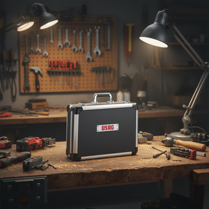 JMA <b>Tool</b> <b>Set</b> Case Aluminum 16x12x8 Professional Storage Box - Product Image 3