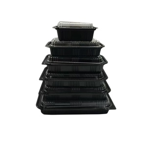 Blister transparente PET <span class=keywords><strong>Clamshell</strong></span> Contenedor de embalaje de grado alimenticio para lechuga de frutas vegetales con manejo de impresión en relieve - Product Image 2